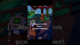 Hide And Seek Champ Finally Found... On The Wrong Side Of Victory Royale In Fortnite