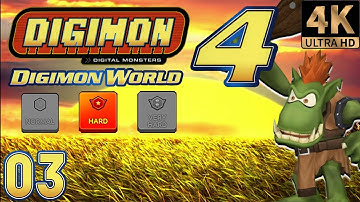 Digimon World 4 HD HARD MODE (4 Players) Part 3: New Weapons!!!