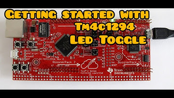 Blinking LED in TIVA C Series Launchpad | TM4C1294 | GPIO | OUTPUT