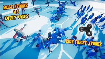 Mace Spinner Army Vs Every Units  | TABS Custom Battle #1