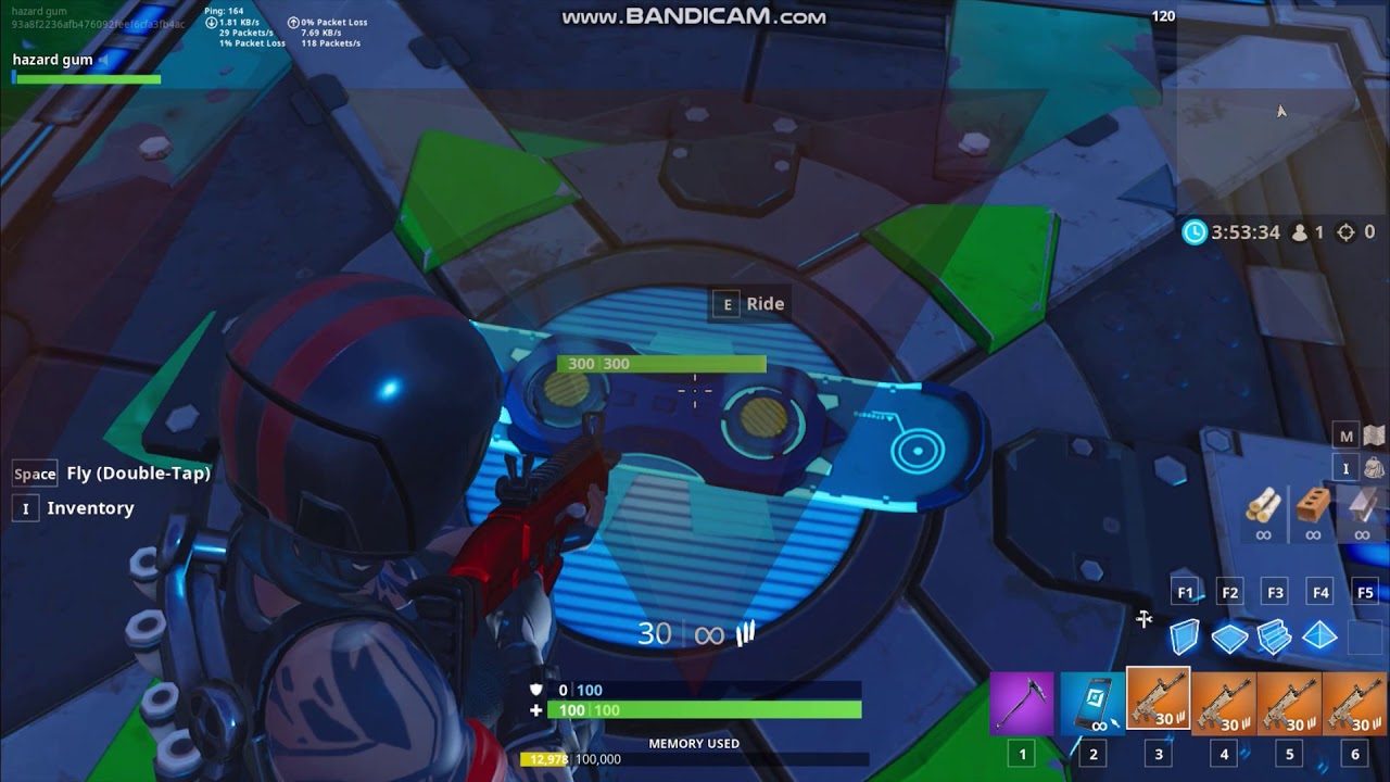 Fortnite BR:glitch ghost peek through any stucture.(OP AS HELL)