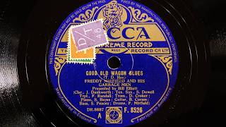 Freddy Mirfield and His Garbage Men - Good Old Wagon Blues (1944)