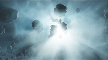 blowing up an asteroid | Elite Dangerous