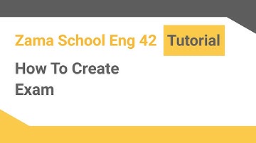 How to create an Exam |School ‎Management Software| |ENG Version|‎