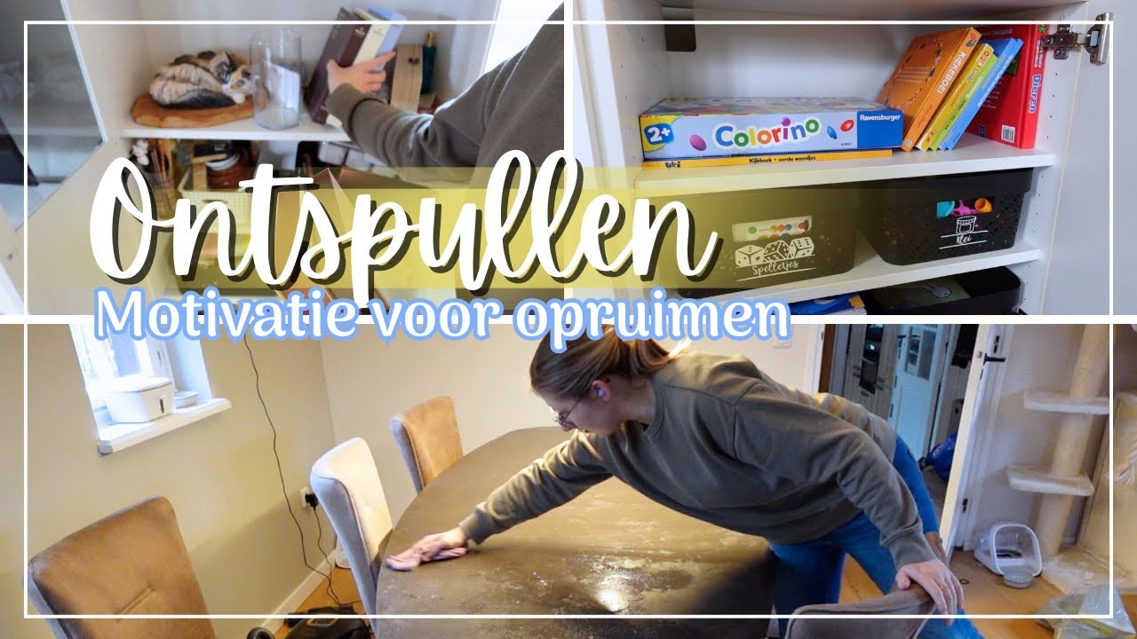 Ontspullen deel 1 |  Woonkamer | Declutter & Oganise | Opruimen | Gwenn&Clean
