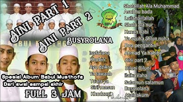 Full sholawatan BBM legend 3 jam
