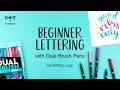 Beginner Dual Brush Pen Lettering Workshop