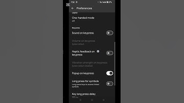 how to turn off keyboard vibration on Android #keyboard sound on /off#short video #mobile#tech
