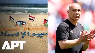 World Cup Gesture Lives On: Gaza Artist Creates Tribute To Egypt Coach Hossam Hassan | APT