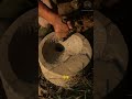 Traditional Crafting Making Grinding Stone 