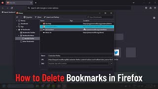 How to Delete Bookmarks in Firefox (Guide)