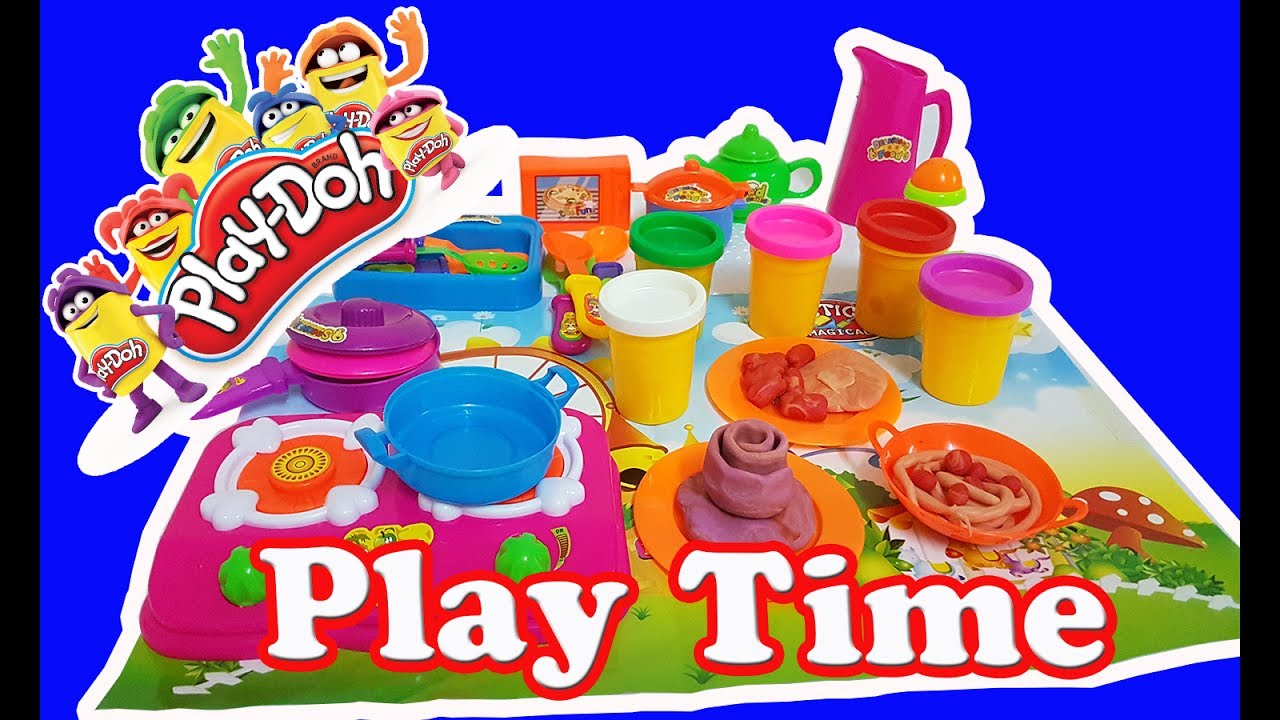 Play Doh Cooking for Kids YouTube