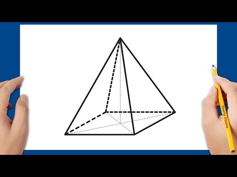 Vidéo: Comment Dessiner Une Pyramide