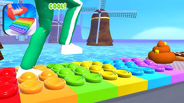 Tippy Toe Game Video Walkthrough All Levels Update iOS Mobile Games Ep 46