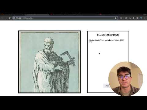 JavaScript Random Art piece generator