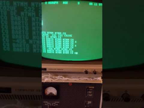 Microlog AIR 1 demo on Commodore C64