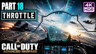 Call of Duty Advanced Warfare Part 18 – Throttle | High-Speed Air Assault 🛩️ 4K HDR PS5
