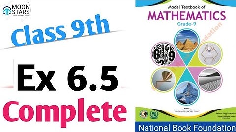 Ex 6.5 Class 9th Maths NBF of Pakistan