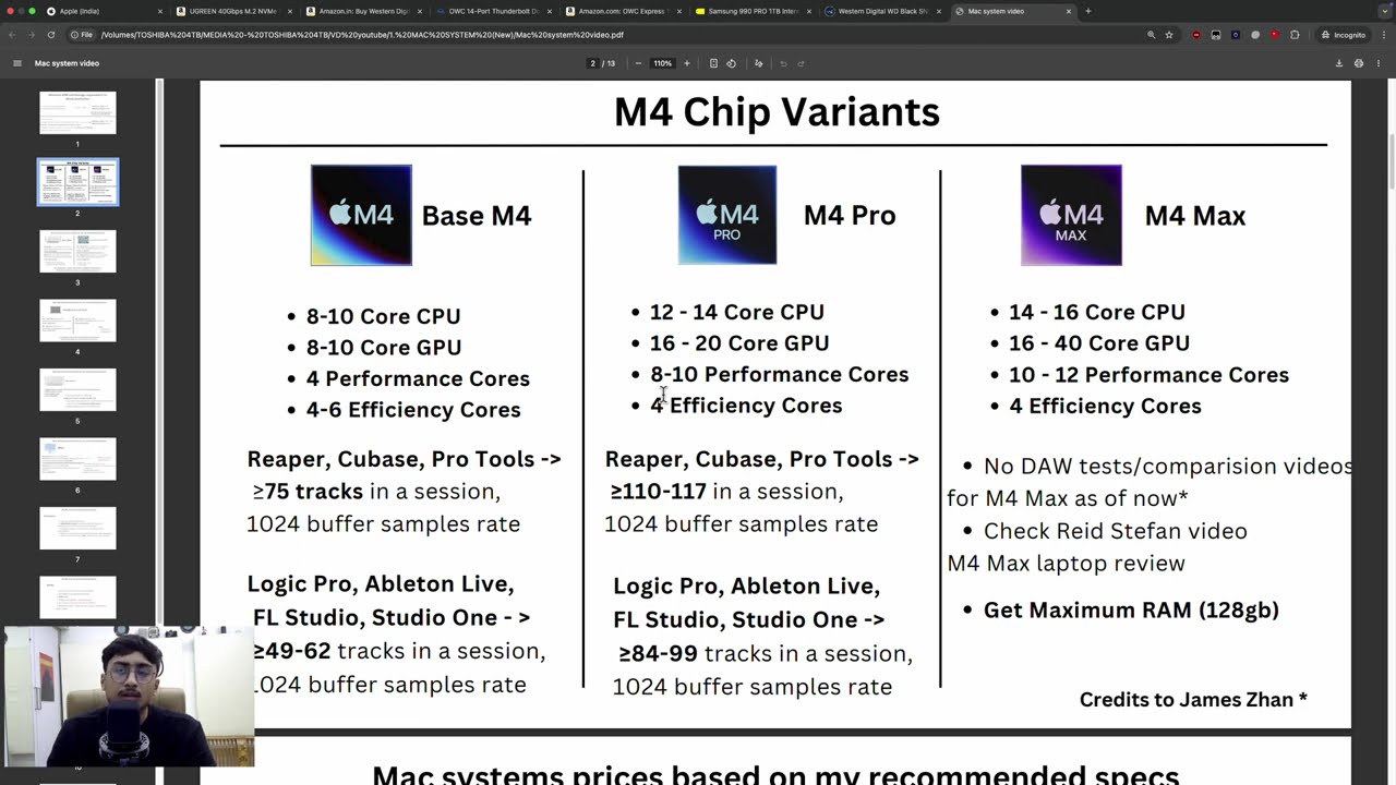 M4 Mac Buying Guide For Music Production + Dock & External Storage Solution (Tamil)