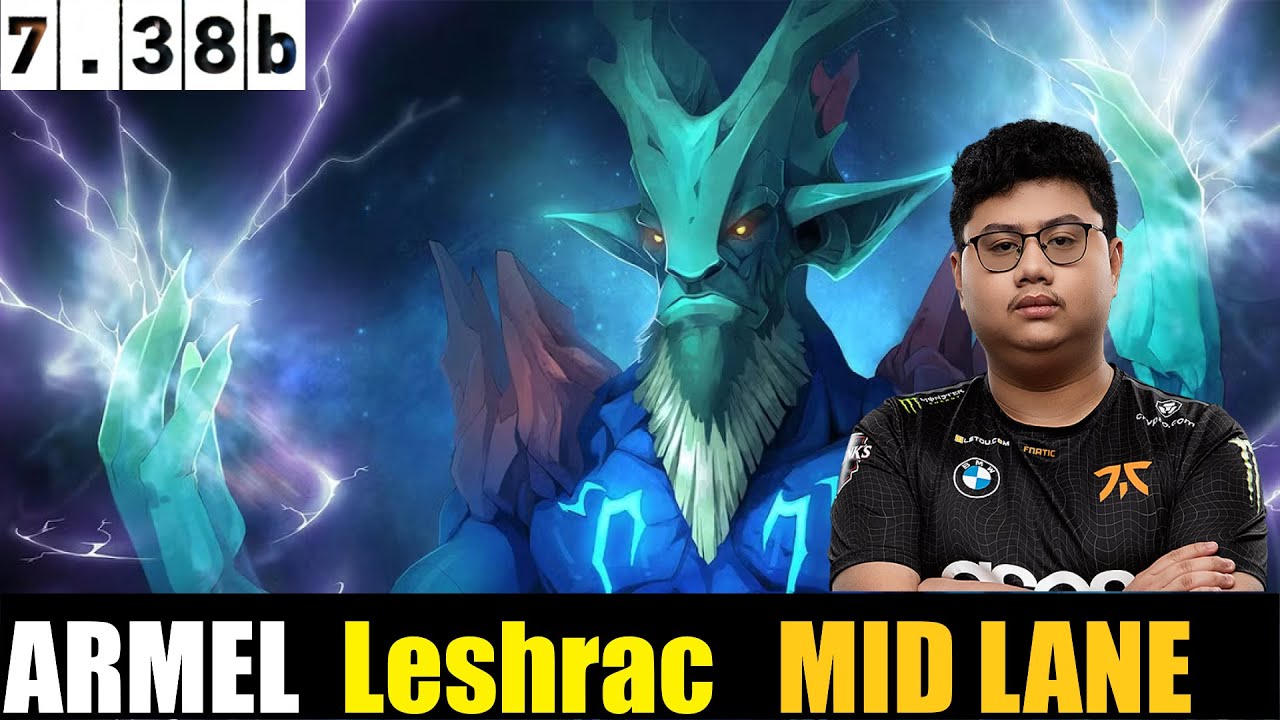 🤯 ARMEL [Leshrac] MID 7.38B - DOTA 2 HIGHEST MMR MATCH