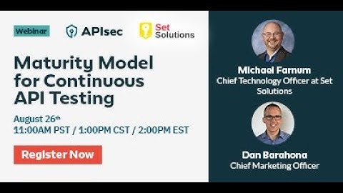 Maturity Model for Continuous API Testing