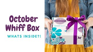 October Whiff Box 2021