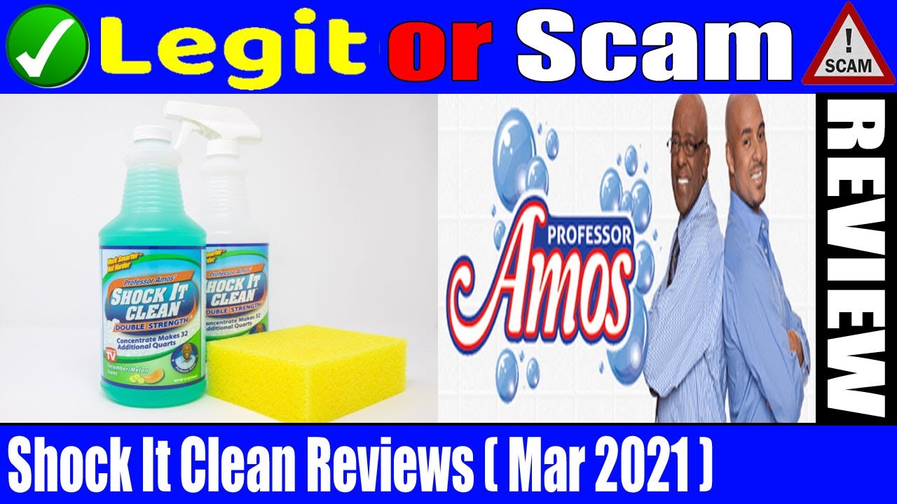 Shock It Clean Reviews (March 2021) Check Its Legitimacy! Watch