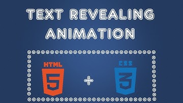 CSS Text Reveal Animation