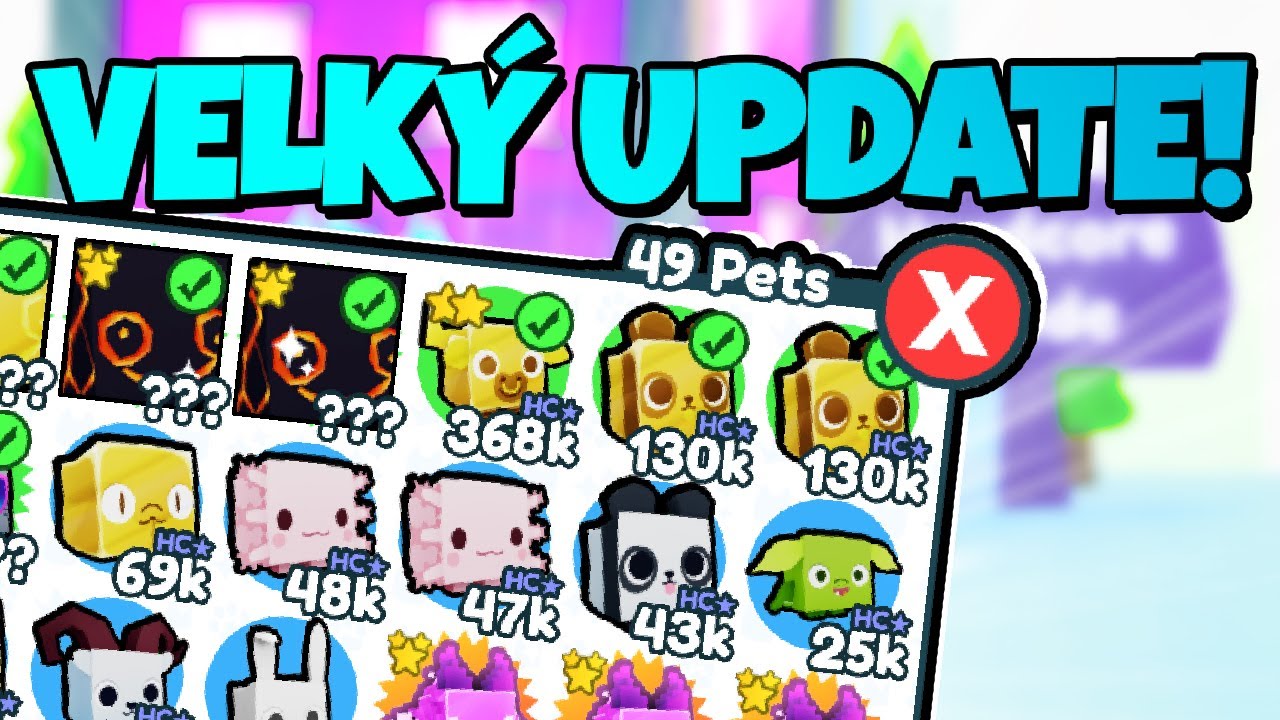 VELKÝ UPDATE JE TADY!