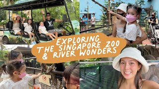 VLOG: Singapore Zoo & River Wonders | BEST ZOO IN ASIA!!!!