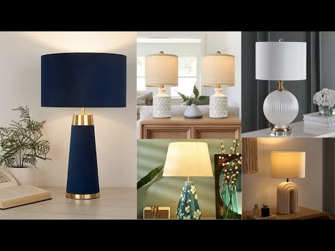 Very latest side table lamp designs||Led  lamps for bedrooms||lamps ideas in 2025 trend