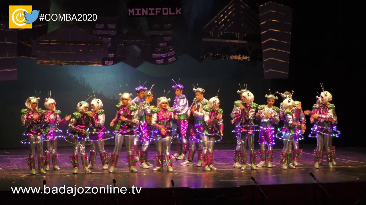 Los minifolk cablean a todo el mundo- Concurso de Murgas Juvenil Badajoz 2020