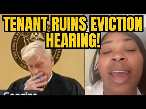 This Contemptuous Tenant RUINS The Entire Hearing!!