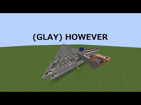 minecraftで (GLAY) HOWEVER