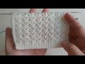 Ajurlu Kolay Örgü Modeli Yapılışı / Yelek Modelleri / knitting pattern / Strickmuster