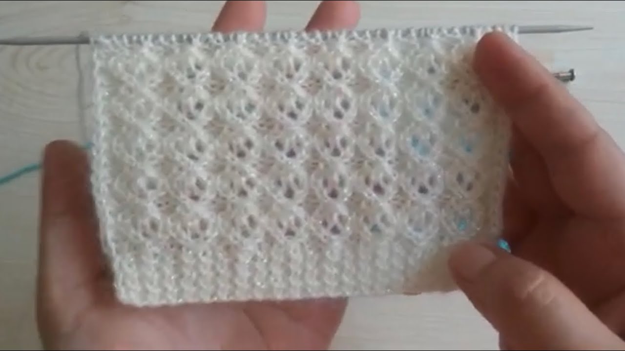 Ajurlu Kolay Örgü Modeli Yapılışı / Yelek Modelleri / knitting pattern /  Strickmuster - YouTube