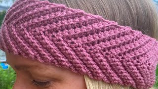 The ARROW Headband | EASY Crochet Headband Tutorial