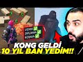 AÇTIĞIM HİLEDEN SONRA 10 YIL BAN YEDİM!! KONG GELDİ! | PUBG MOBILE