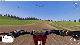 a couple laps of mx sim