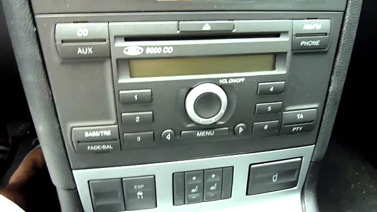 Форд 6000 cd блютуз