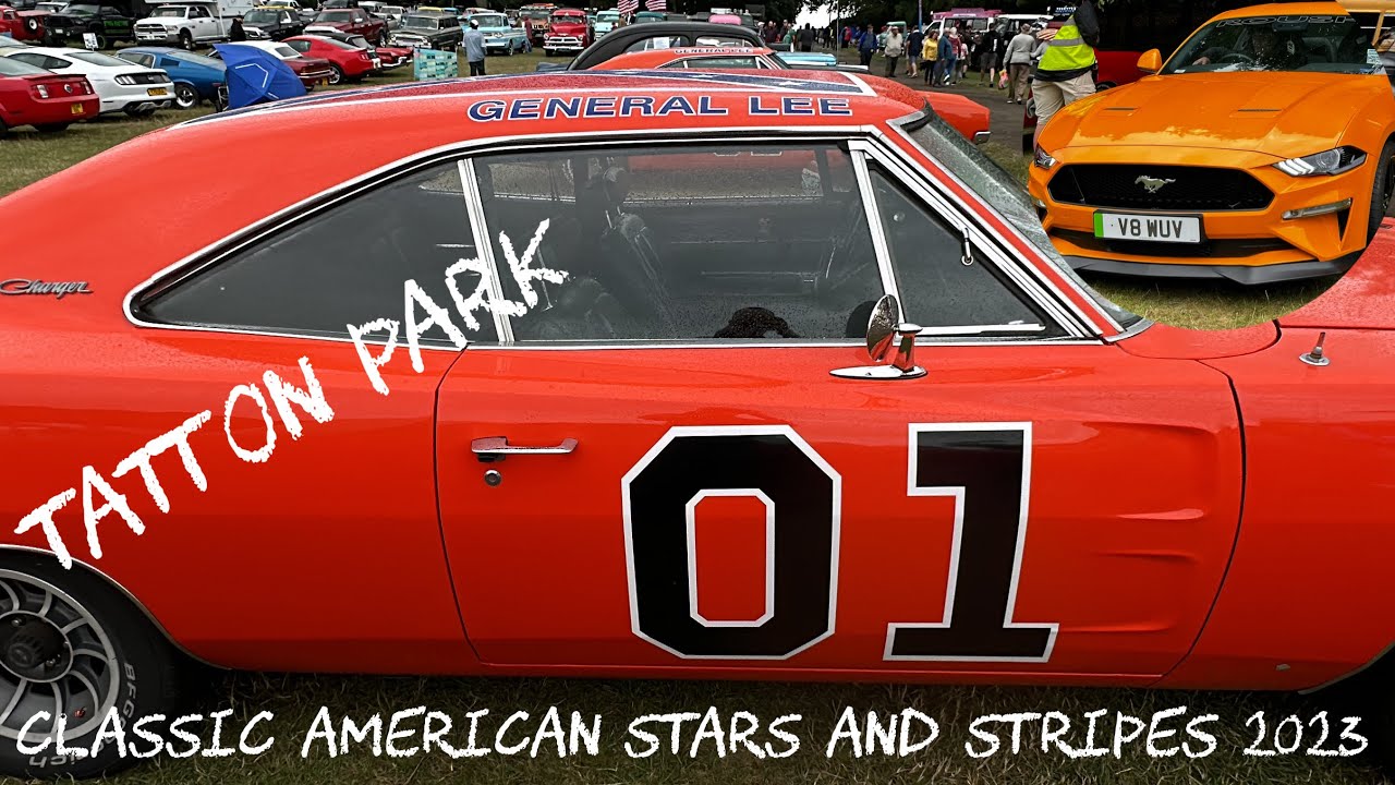 Classic American Stars and Stripes Car show 02 July 2023 YouTube