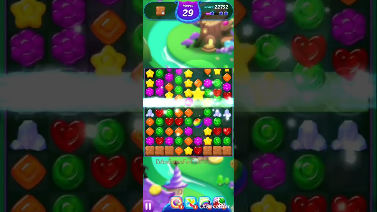 Gummy Candy Blast - Fun Match 3 - match puzzle game - Level 51 gameplay walkthrough speed up