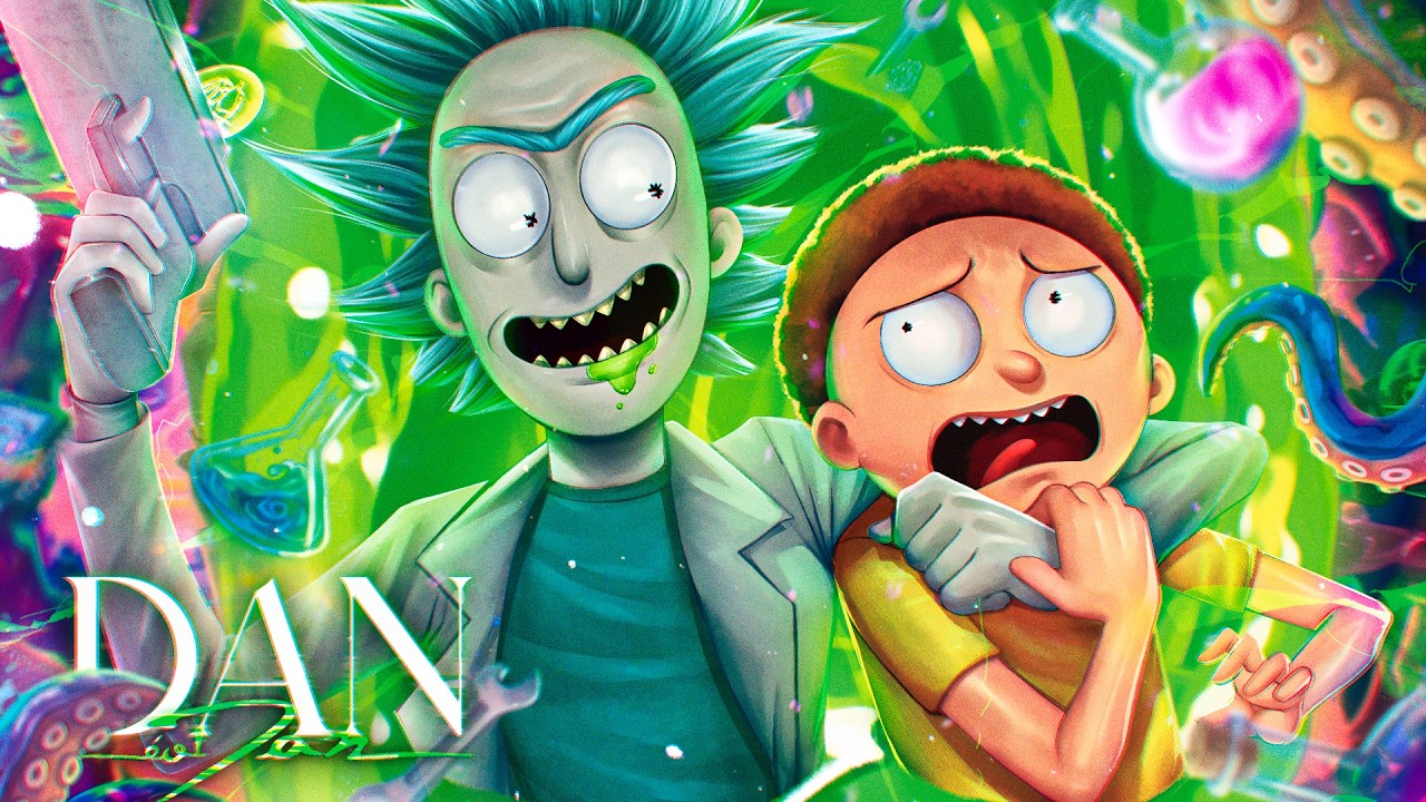 Capa de Dan – SEQUÊNCIA DO RICK AND MORTY (Adult Swim) | Feat. Blxck