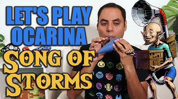 Song of Storms (Windmill Song) - Ocarina Tutorial with Tabs & Sheet Music!