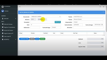 Sistema web de compra, Ordenes de compra y Factura en Java Web jsp, servlet MVC y MySQL