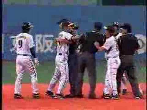 野球　20070816　阪神中日戦 誤審
