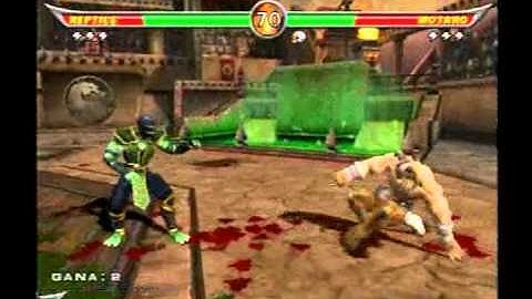 MK: Armageddon - Reptile VS Motaro