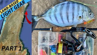 FISHING EXMOUTH ON FOOT Part 1: Land-Based Light Tackle In The North West