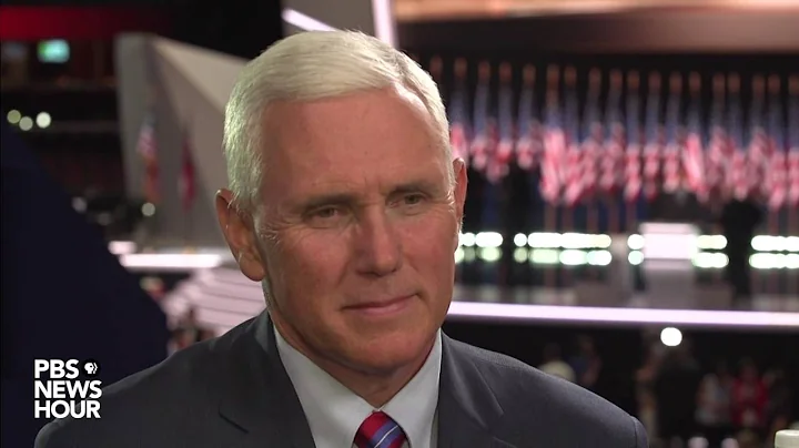 Republican VP Nominee Mike Pence responds to Ted C...