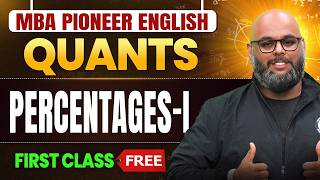 Percentage 01 | First Free Demo Class | CAT 2026 Preparation 🚀